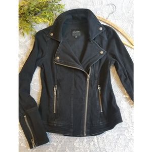 Liverpool Moto Jacket Black